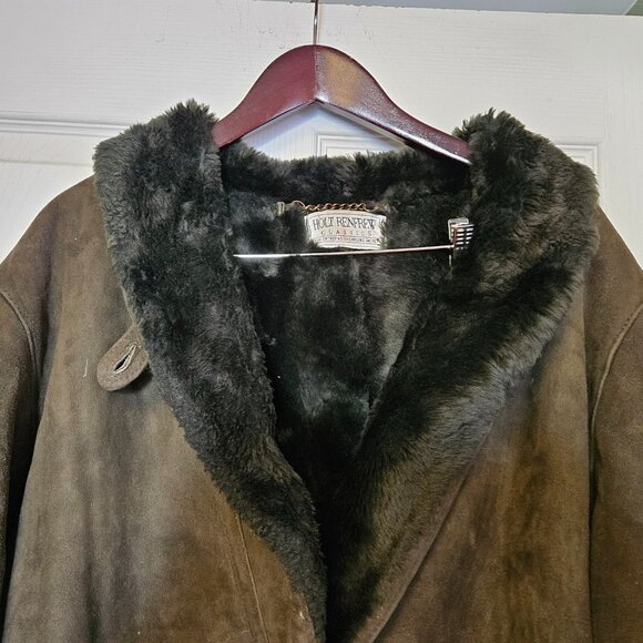 Holt Renfrew Classics Genuine Lambskin Shearling Coat - Made in Canada - S - Picture 5 of 16